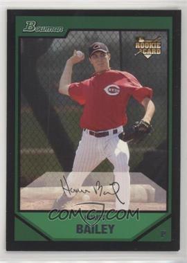 2007 Bowman Draft Picks & Prospects - [Base] #BDP46 - Homer Bailey