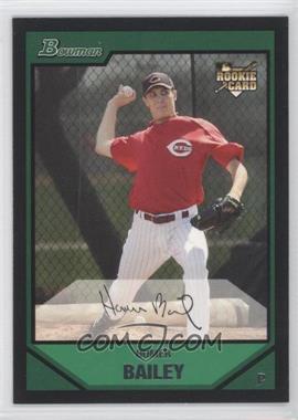 2007 Bowman Draft Picks & Prospects - [Base] #BDP46 - Homer Bailey