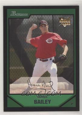 2007 Bowman Draft Picks & Prospects - [Base] #BDP46 - Homer Bailey