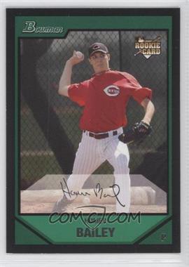 2007 Bowman Draft Picks & Prospects - [Base] #BDP46 - Homer Bailey