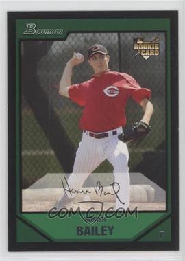 2007 Bowman Draft Picks & Prospects - [Base] #BDP46 - Homer Bailey