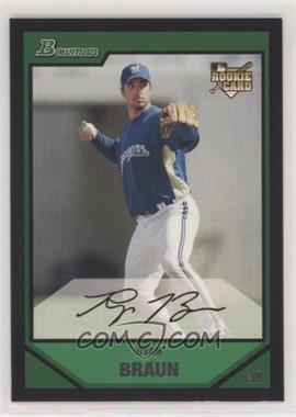 2007 Bowman Draft Picks & Prospects - [Base] #BDP50 - Ryan Braun