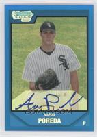 Rookie Autograph - Aaron Poreda #/150