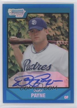 2007 Bowman Draft Picks & Prospects - Chrome Draft Picks - Blue Refractor #BDPP139 - Rookie Autograph - Danny Payne /150