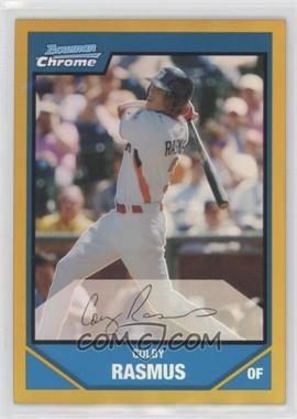 2007 Bowman Draft Picks & Prospects - Chrome Draft Picks - Gold Refractor #BDPP109 - Prospects - Colby Rasmus /50