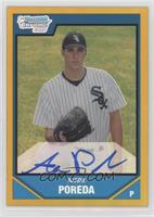 Rookie Autograph - Aaron Poreda #/50