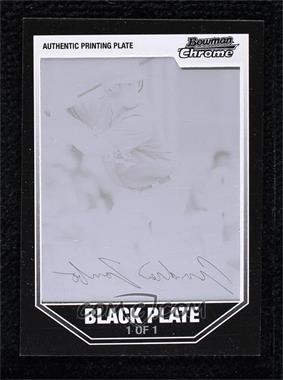 2007 Bowman Draft Picks & Prospects - Chrome Draft Picks - Printing Plate Black #BDPP28 - Andrew Lambo /1