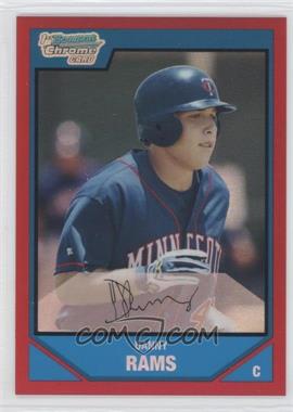 2007 Bowman Draft Picks & Prospects - Chrome Draft Picks - Red Refractor #BDPP32 - Danny Rams /5