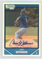 Rookie Autograph - Chris Withrow #/500