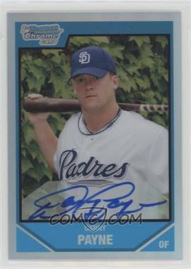 2007 Bowman Draft Picks & Prospects - Chrome Draft Picks - Refractor #BDPP139 - Rookie Autograph - Danny Payne /500