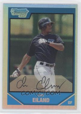 2007 Bowman Draft Picks & Prospects - Chrome Draft Picks - Refractor #BDPP15 - Eric Eiland