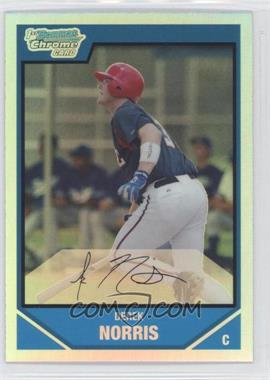 2007 Bowman Draft Picks & Prospects - Chrome Draft Picks - Refractor #BDPP23 - Derek Norris