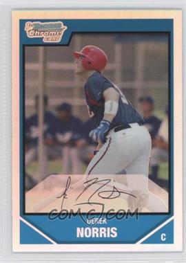 2007 Bowman Draft Picks & Prospects - Chrome Draft Picks - Refractor #BDPP23 - Derek Norris