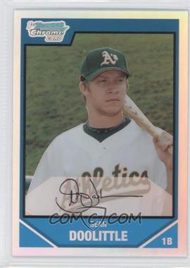 2007 Bowman Draft Picks & Prospects - Chrome Draft Picks - Refractor #BDPP50 - Sean Doolittle