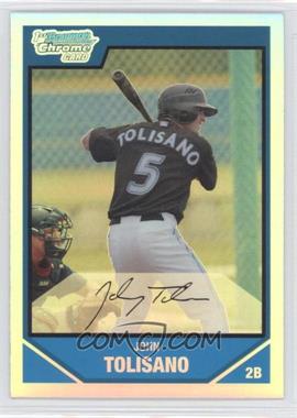 2007 Bowman Draft Picks & Prospects - Chrome Draft Picks - Refractor #BDPP57 - John Tolisano