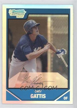 2007 Bowman Draft Picks & Prospects - Chrome Draft Picks - Refractor #BDPP60 - Gary Gattis