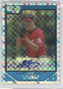 2007 Bowman Draft Picks & Prospects - Chrome Draft Picks - X-Fractor #BDPP116 - Rookie Autograph - Kyle Lotzkar /225