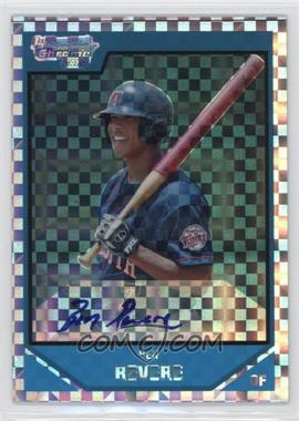 2007 Bowman Draft Picks & Prospects - Chrome Draft Picks - X-Fractor #BDPP125 - Rookie Autograph - Ben Revere /225