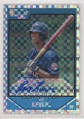 2007 Bowman Draft Picks & Prospects - Chrome Draft Picks - X-Fractor #BDPP125 - Rookie Autograph - Ben Revere /225