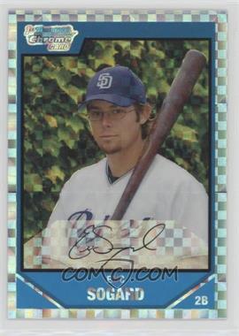 2007 Bowman Draft Picks & Prospects - Chrome Draft Picks - X-Fractor #BDPP18 - Eric Sogard /299