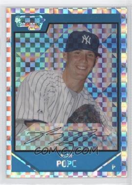 2007 Bowman Draft Picks & Prospects - Chrome Draft Picks - X-Fractor #BDPP45 - Ryan Pope /299