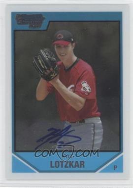 2007 Bowman Draft Picks & Prospects - Chrome Draft Picks #BDPP116 - Rookie Autograph - Kyle Lotzkar