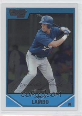 2007 Bowman Draft Picks & Prospects - Chrome Draft Picks #BDPP28 - Andrew Lambo