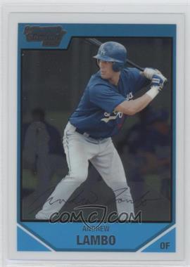 2007 Bowman Draft Picks & Prospects - Chrome Draft Picks #BDPP28 - Andrew Lambo