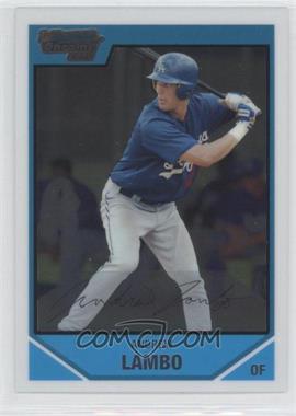 2007 Bowman Draft Picks & Prospects - Chrome Draft Picks #BDPP28 - Andrew Lambo