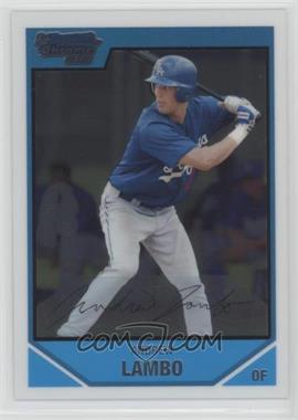 2007 Bowman Draft Picks & Prospects - Chrome Draft Picks #BDPP28 - Andrew Lambo