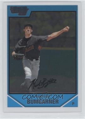 2007 Bowman Draft Picks & Prospects - Chrome Draft Picks #BDPP61 - Madison Bumgarner