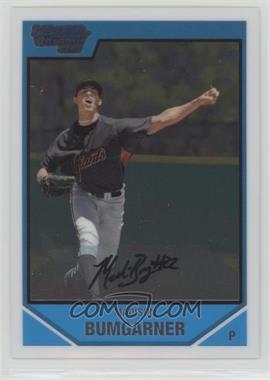 2007 Bowman Draft Picks & Prospects - Chrome Draft Picks #BDPP61 - Madison Bumgarner