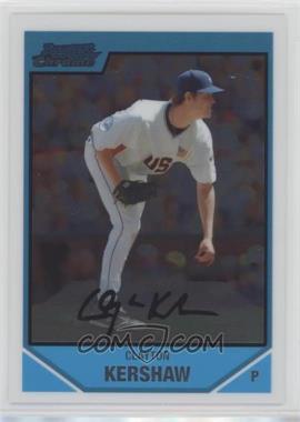 2007 Bowman Draft Picks & Prospects - Chrome Draft Picks #BDPP77 - Prospects - Clayton Kershaw