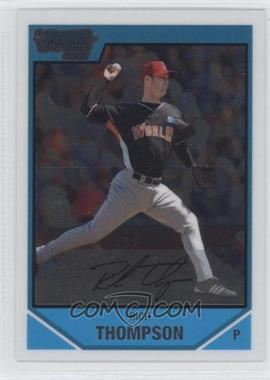 2007 Bowman Draft Picks & Prospects - Chrome Draft Picks #BDPP78 - Prospects - Rich Thompson