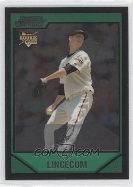 2007 Bowman Draft Picks & Prospects - Chrome #BDP11 - Tim Lincecum