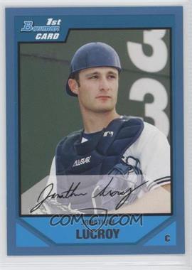 2007 Bowman Draft Picks & Prospects - Prospects - Blue #BDPP49 - Jonathan Lucroy /399