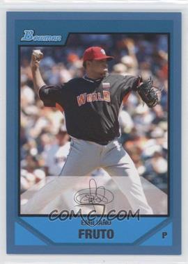 2007 Bowman Draft Picks & Prospects - Prospects - Blue #BDPP70 - Futures Game - Emiliano Fruto /399