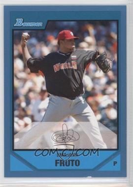 2007 Bowman Draft Picks & Prospects - Prospects - Blue #BDPP70 - Futures Game - Emiliano Fruto /399