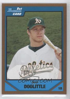 2007 Bowman Draft Picks & Prospects - Prospects - Gold #BDPP50 - Sean Doolittle