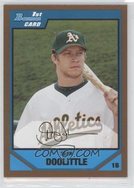 2007 Bowman Draft Picks & Prospects - Prospects - Gold #BDPP50 - Sean Doolittle