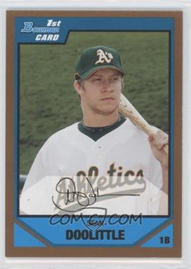 2007 Bowman Draft Picks & Prospects - Prospects - Gold #BDPP50 - Sean Doolittle