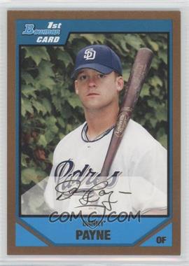 2007 Bowman Draft Picks & Prospects - Prospects - Gold #BDPP62 - Danny Payne