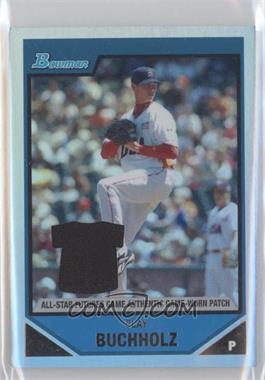 2007 Bowman Draft Picks & Prospects - Prospects - Jersey Patch #BDPP69 - Futures Game - Clay Buchholz /99