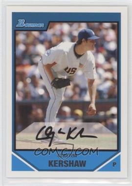 2007 Bowman Draft Picks & Prospects - Prospects #BDPP77 - Futures Game - Clayton Kershaw [EX to NM]