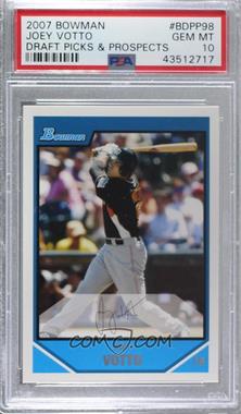 2007 Bowman Draft Picks & Prospects - Prospects #BDPP98 - Futures Game - Joey Votto [PSA 10 GEM MT]