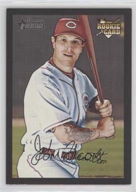 2007 Bowman Heritage - [Base] - Black #242.1 - Josh Hamilton /52