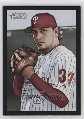 2007 Bowman Heritage - [Base] - Black #48 - Freddy Garcia /52