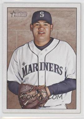 2007 Bowman Heritage - [Base] #199.2 - Felix Hernandez (Missing Facsimile Signature)