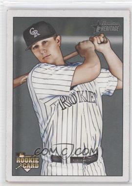 2007 Bowman Heritage - [Base] #248.2 - Troy Tulowitzki (Missing Facsimile Signature)