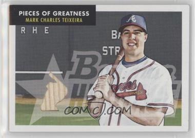 2007 Bowman Heritage - Pieces of Greatness #PG-MT - Mark Teixeira